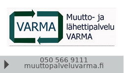 Muutto ja lähettipalvelu Varma logo